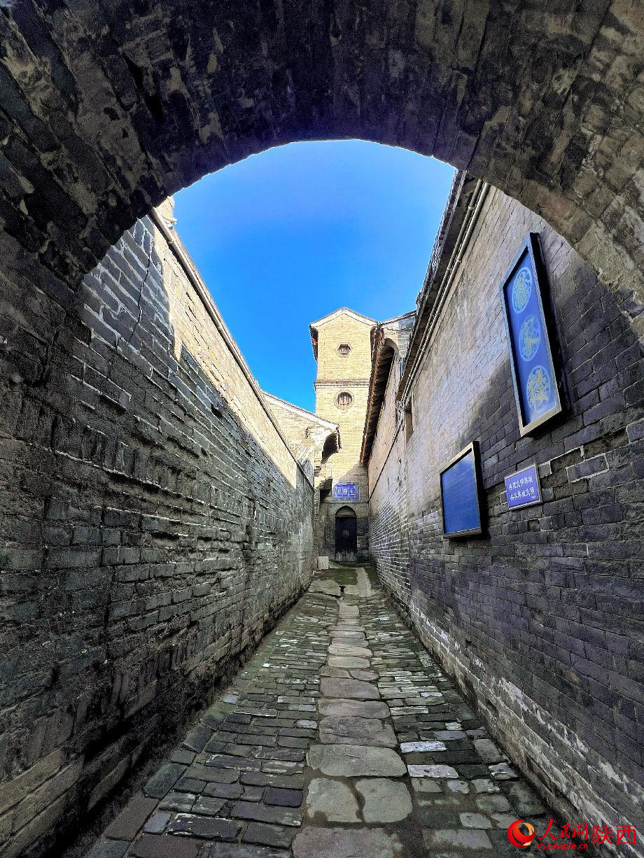 黨家村“先得月”樓。人民網(wǎng)記者 鄧楠攝