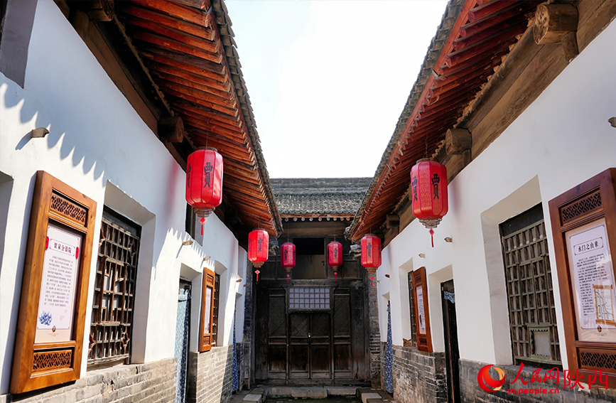 黨家村明清四合院內(nèi)景。人民網(wǎng)記者 孫挺攝